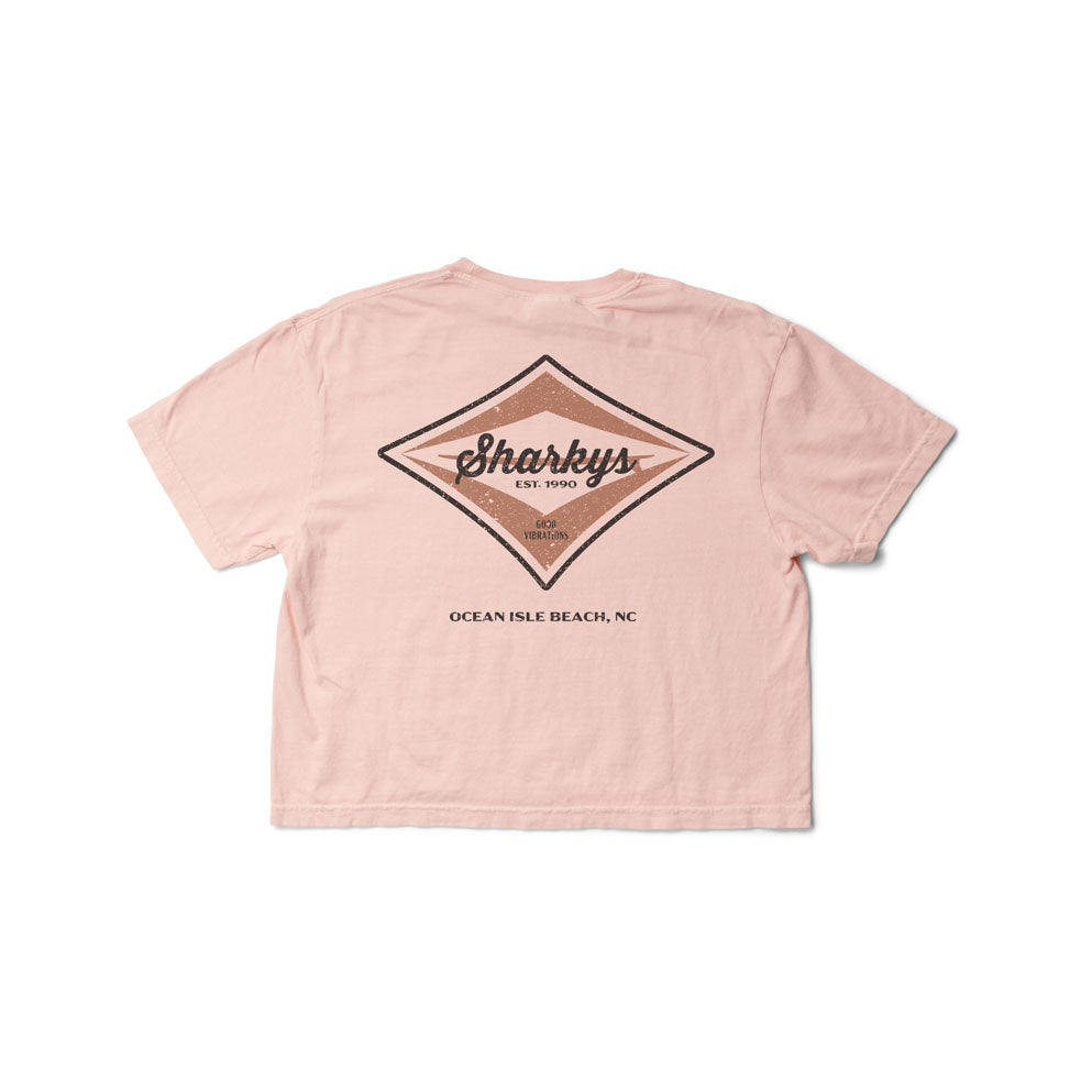 Sharky’s Women’s Good Vibration Boxy Tee