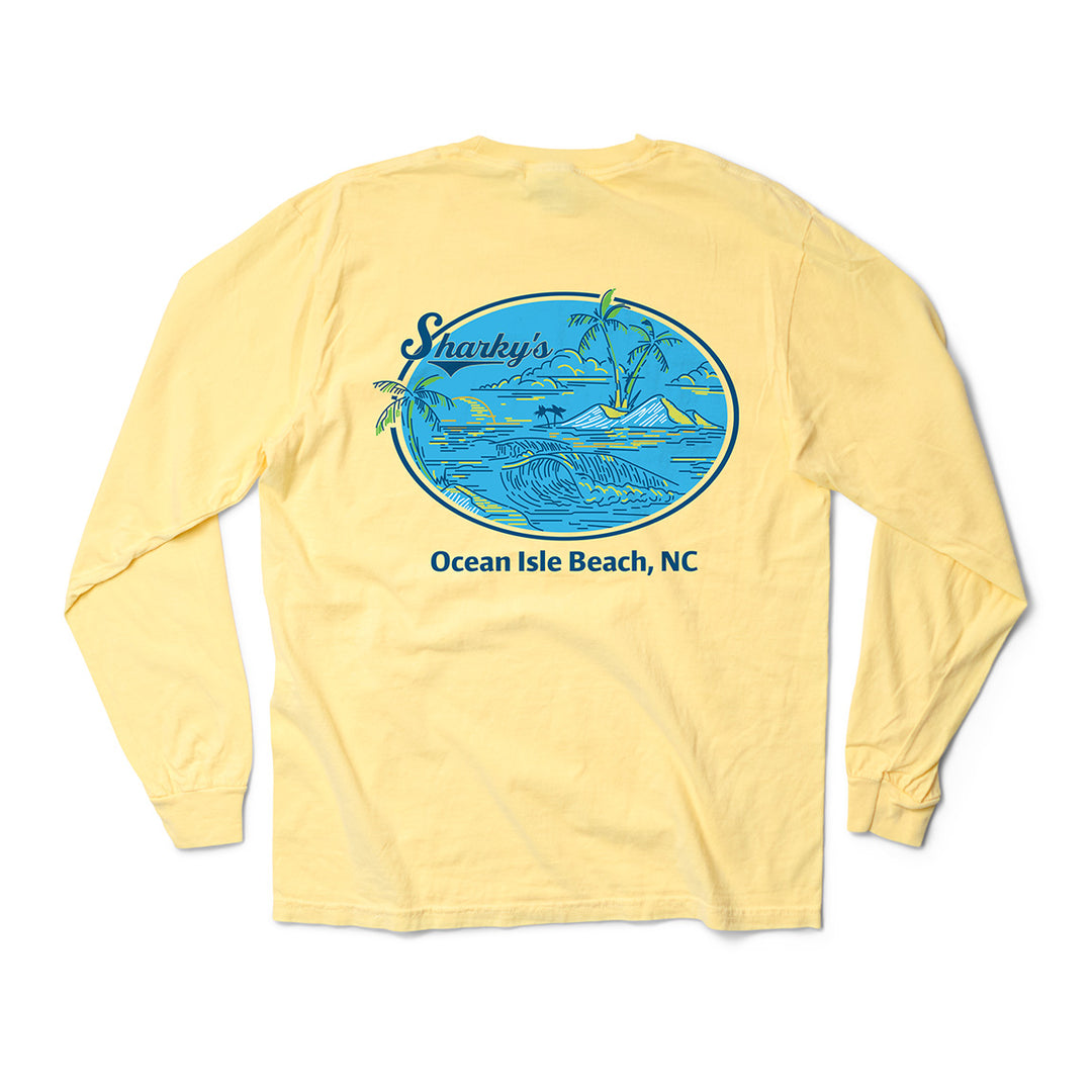 Sharky's Unisex Coastal Longsleeve Tee