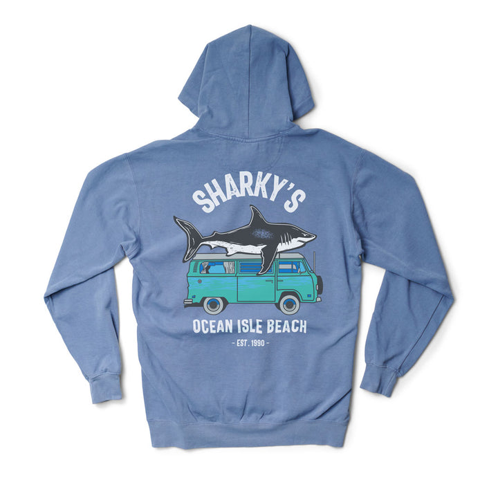 Sharky's Unisex Shark Van Light Weight Sweatshirt