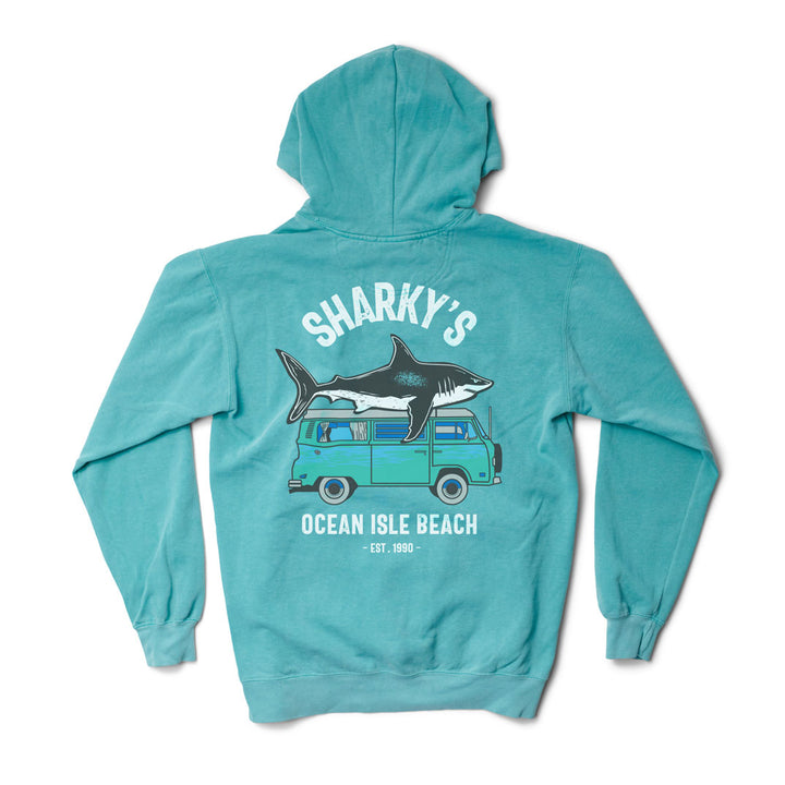 Sharky's Unisex Shark Van Light Weight Sweatshirt