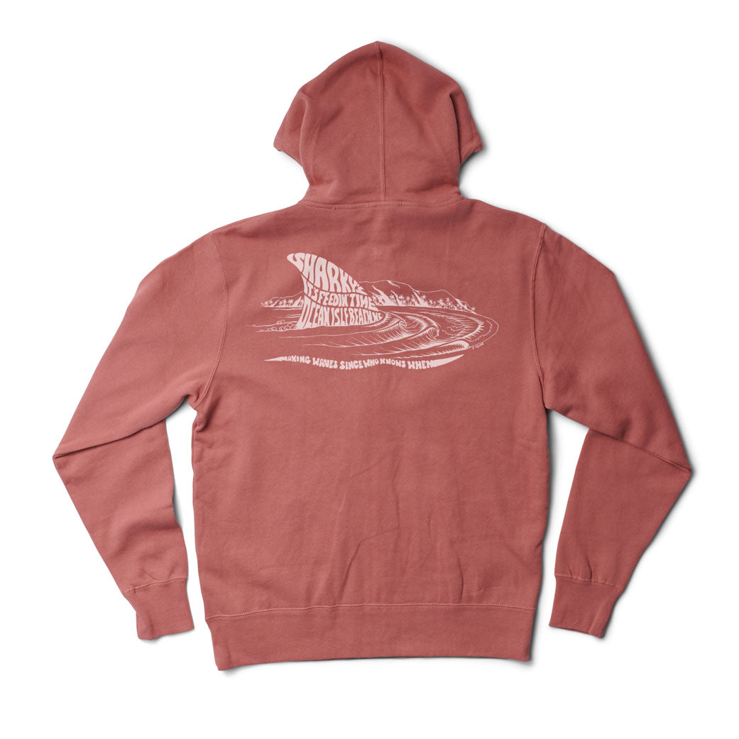 Sharky's Unisex Making Waves Zip Up