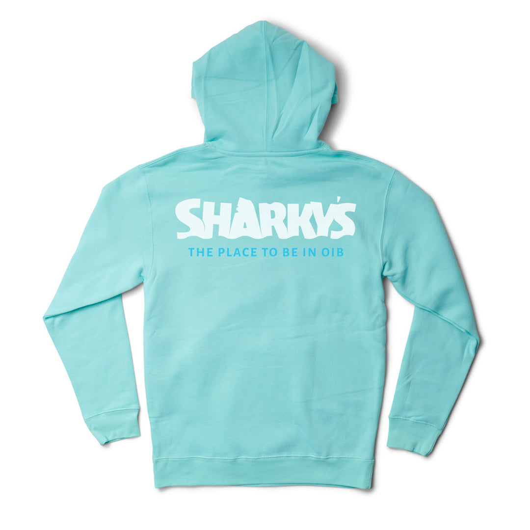 Sharky's Unisex Logo Heavyweight Fleece Hoodie