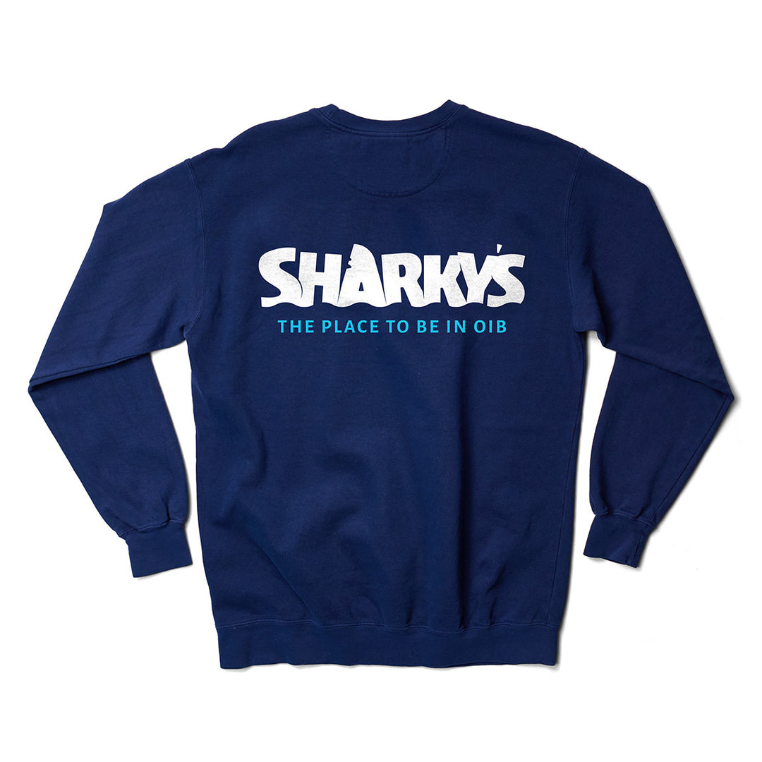 Sharky's Unisex Logo Crewneck Sweatshirt