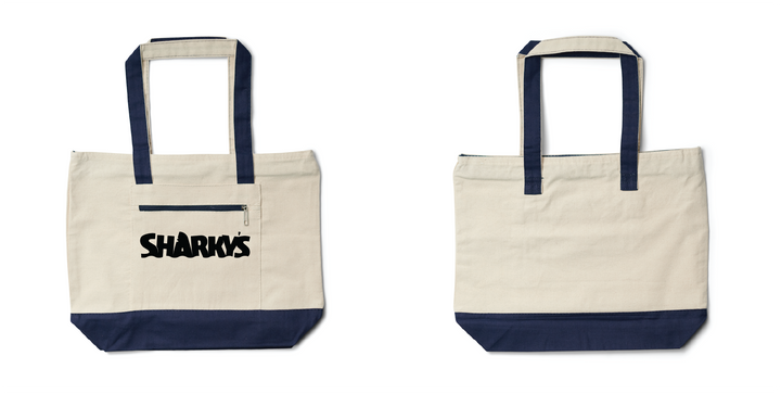 Sharky's Logo 19 L Zippered Tote