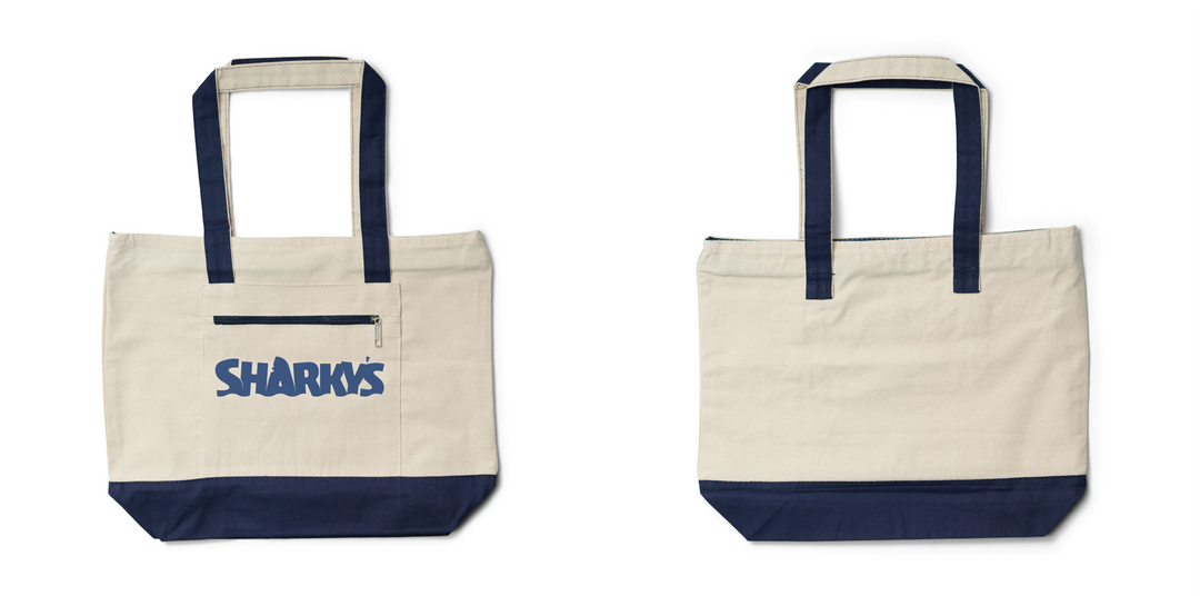 Sharky's Logo 19 L Zippered Tote